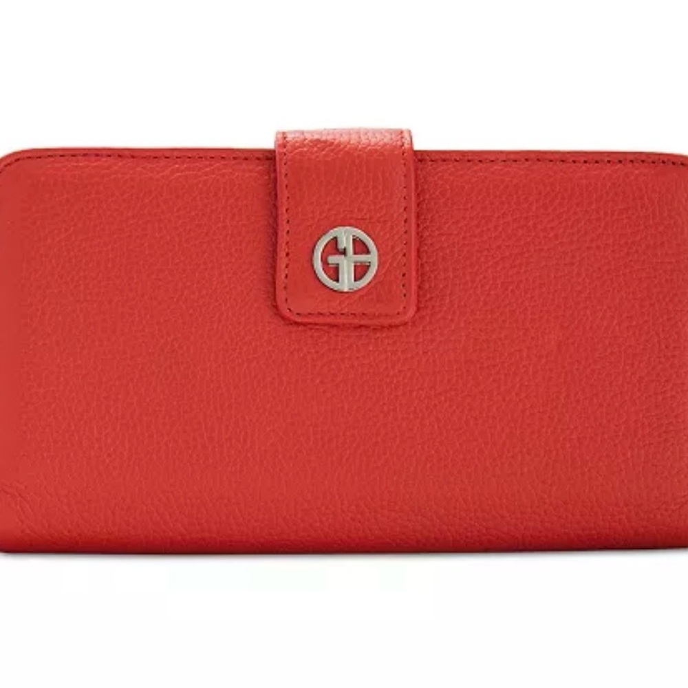 Elegant Red Wallet by Gianni Bernini
